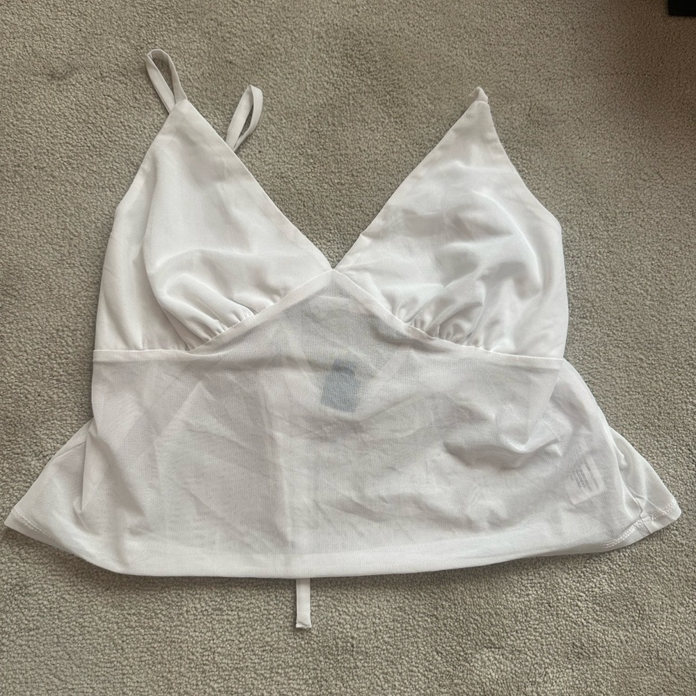 10 White/Cream Going Out Tops Bundle – Size S/M – Some NWT